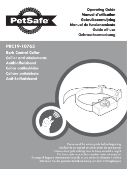 PBC19-10765 - PetSafe