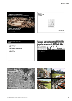 ECLP del Concurso a la obra - Procesos Constructivos - WordPress