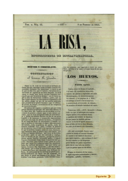 LOS HUEVOS. - Biblioteca Virtual Miguel de Cervantes