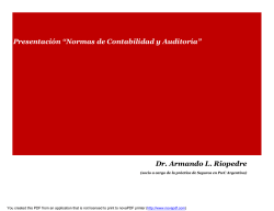 Dr. Armando L. Riopedre - Consejo Profesional de Ciencias