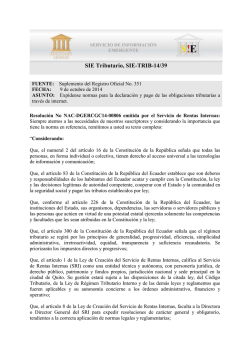 SIE Tributario, SIE-TRIB-14/39 - Ediciones Legales