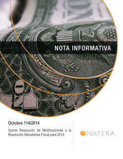 Nota Informativa 114-2014 - Natera