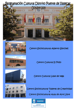 Programación Cultural OCTUBRE 2014.pdf - Ampa Colegio Público