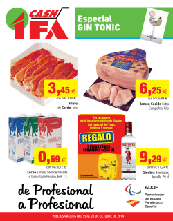 GIN TONIC - Gadisa
