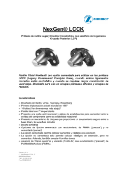 Nexgen Tibial LCCK.pdf - HP Medical