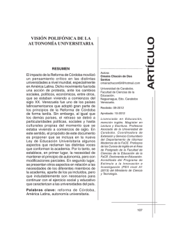 artículo - Portal de Revistas Electrónicas-Universidad de Carabobo