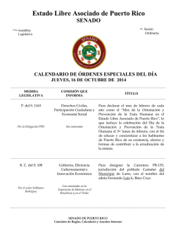 jueves, 16 de octubre de 2014.pdf - Senado de Puerto Rico