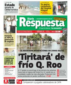 Q. Roo - Diario Respuesta