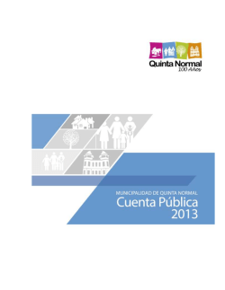 2013 - Municipalidad de Quinta Normal