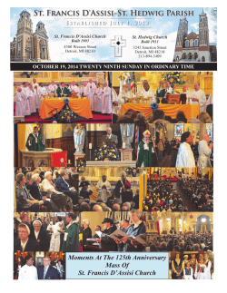 Moments At The 125th Anniversary Mass Of St - Seek And Find