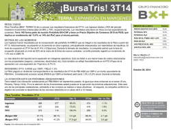 ¡BursaTris! 3T14 - Blog Grupo Financiero BX+