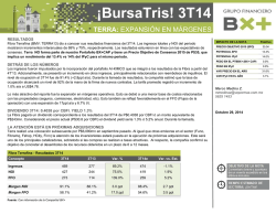 &iexcl;BursaTris! 3T14 - Blog Grupo Financiero BX+