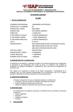 SILABO DE EXTENSION Y TRANSFERENCIA TECNOLOGICA