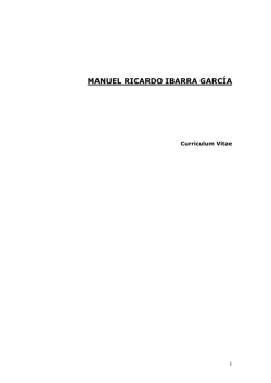 cv complete - Universidad de Zaragoza