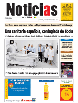 NDLR - 7 octubre 2014 - Noticias de La Rioja