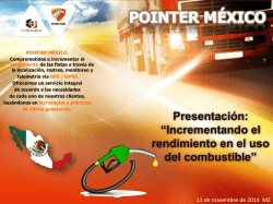 Combustible - Pointer México