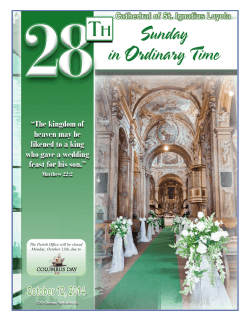 Download (PDF, 3.98MB) - The Cathedral of St. Ignatius Loyola