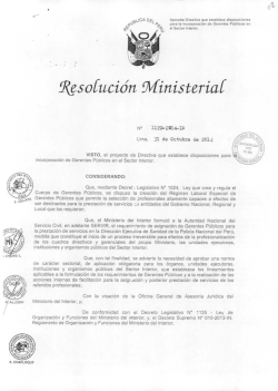 ﬂ{gso&iacute;ucion Ministeria[ - Ministerio del Interior
