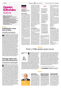Opini&oacute;n Editoriales - Pulso