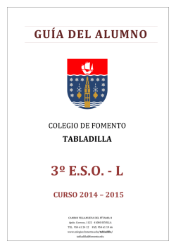 3º E.S.O. - L - Colegios