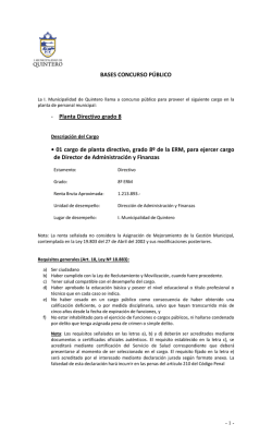 Bases concurso grado 8 (Dir Adm y Finanzas) - Quintero