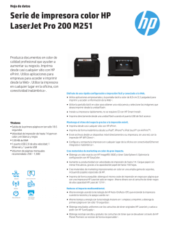 IPG TPS Consumer Single Color 2 - M251 - Hewlett Packard