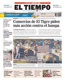 Comercios de El Tigre piden más acción contra el hampa - El Tiempo