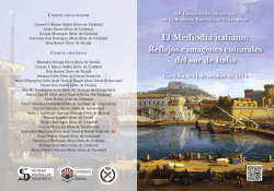 El Mediodía italiano: - Universidad de Córdoba