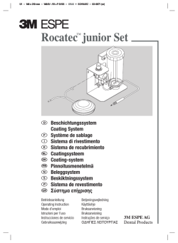 Rocatec™ junior Set Coating System - 3M