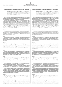 Consorci Hospital General Universitari de Val&egrave;ncia Consorcio