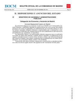 PDF (BOCM-20141105-22 -11 págs -237 Kbs) - Sede Electrónica