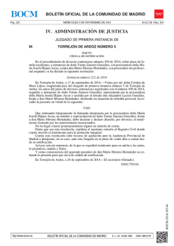 PDF (BOCM-20141105-84 -1 págs -76 Kbs) - Sede Electrónica del