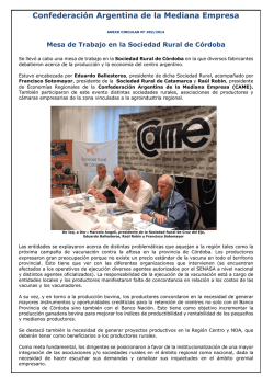 clic aquí - Confederación Argentina de la Mediana Empresa