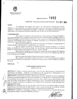 RM 1962-14 Jefe Div Sueldos DGA - Gobierno de la Provincia de