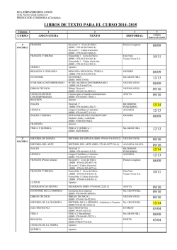 Bachillerato y Ciclos Formativos - Junta de Andaluc&iacute;a