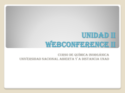 CONCEPTOS Y EJERCICIOS WEBCONFERENCE II