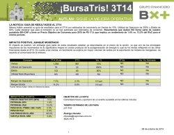 &iexcl;BursaTris! 3T14 - Blog Grupo Financiero BX+