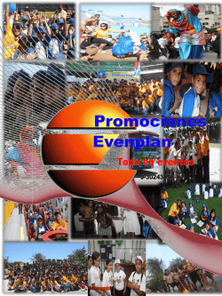 Brochure de servicios - Promociones Evenplan