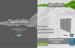 Ficha Tecnica Board - Neocantera.com