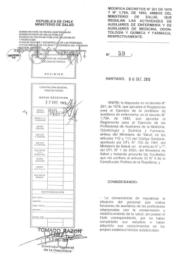 DS. 59 - Servicio de Salud Aysén - Ministerio de Salud