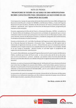 Ver nota completa - Direcci&oacute;n de Tutor&iacute;a y Orientaci&oacute;n Educativa