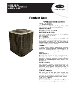 Product Data - Climaproyectos