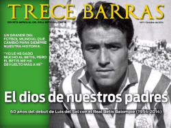 DEL SOL. El dios de nuestros padres - Real Betis Balompié