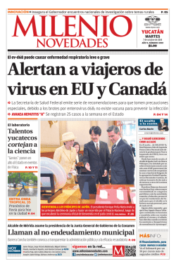 Alertan a viajeros de virus en EU y Canadá - Sipse