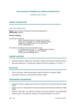 CURRICULUM VITAE - Ivie
