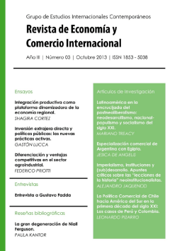 Revista de Economía y Comercio Internacional N°03
