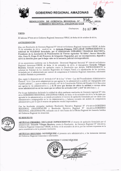 ′ ・ラ クノL - Gobierno Regional de Amazonas
