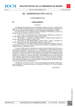 PDF (BOCM-20141009-52 -1 págs -70 Kbs) - Sede Electrónica del