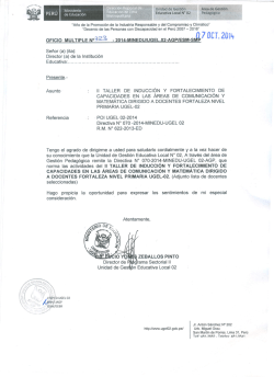  de Educación v  - Ugel 02