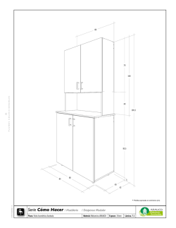 Serie Cómo Hacer / Mueblería / Despensa Modular - Arauco